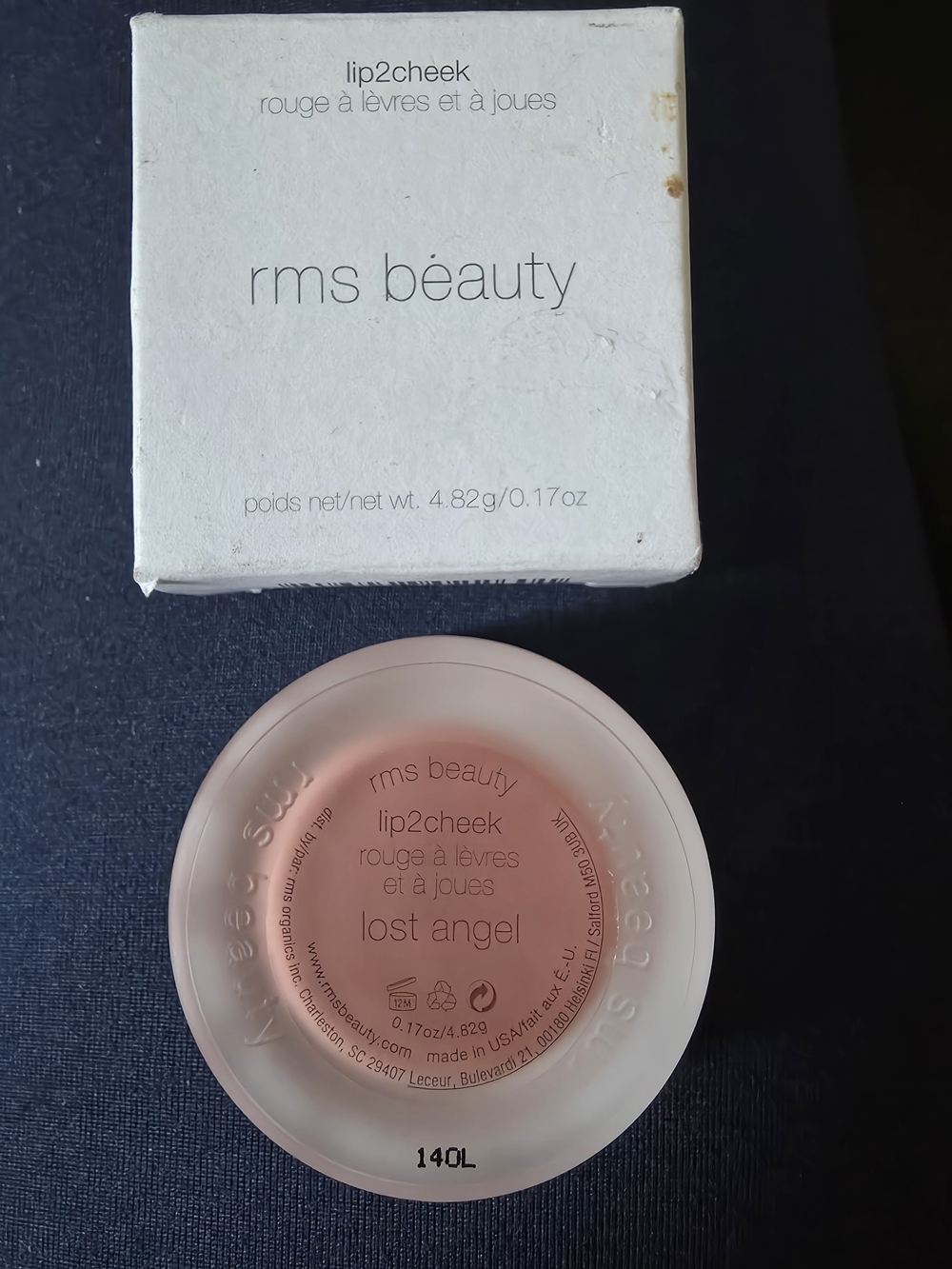 rms beauty Lip2Cheek Cream Blush - Lost Angel (Soft Pink)